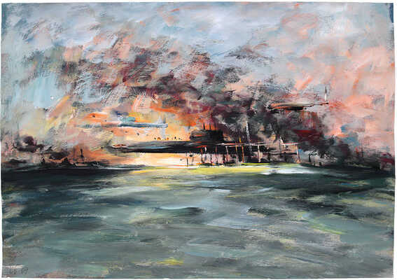 Батынков Константин Александрович. Подводная лодка